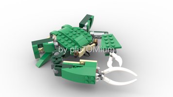 Набор LEGO MOC-188234 Crab (LEGO 31058 Alternate)