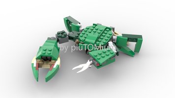 Набор LEGO Crab (LEGO 31058 Alternate)