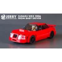 Набор LEGO MOC-18844 2006 Subaru WRX from Baby Driver