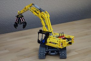 Набор LEGO 42006 MOD - new gear box