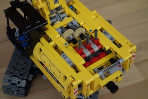 Набор LEGO 42006 MOD - new gear box