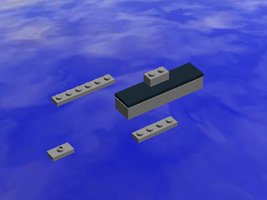 Набор LEGO Carrier Battle Group