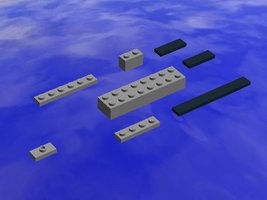 Набор LEGO Carrier Battle Group