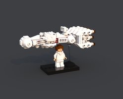 Набор LEGO Mini CR-90 Corellian Corvette Tantive IV Blockade Runner