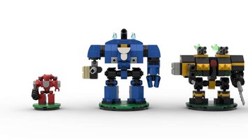 Набор LEGO Warhammer 40k Redemptor Dreadnought