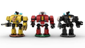 Набор LEGO Warhammer 40k Redemptor Dreadnought