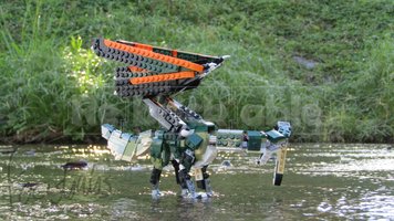 Набор LEGO 31121 + 31129 Colossal Seratorn (Xenocondylus insignis)