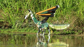 Набор LEGO 31121 + 31129 Colossal Seratorn (Xenocondylus insignis)