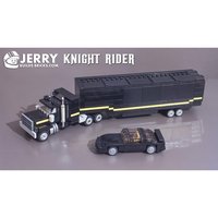 Набор LEGO MOC-19141 Mini KITT and FLAG Semi