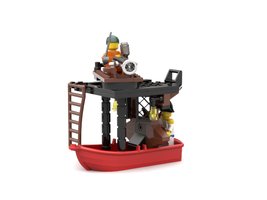 Набор LEGO Double deck assault boat