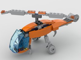 Набор LEGO MOC-191801 60192 - Cargo Helicopter