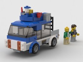 Набор LEGO MOC-19217 60117 alternate - Party van