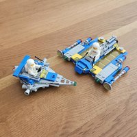 Набор LEGO MOC-192745 40712 Blue Flyer and Gray Scout