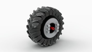 Набор LEGO Heavy-duty wheel-hubs for CLAAS tires