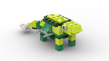 Набор LEGO Ankylosaurus (LEGO 11007 Alternate)