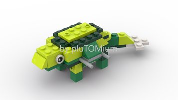 Набор LEGO Ankylosaurus (LEGO 11007 Alternate)