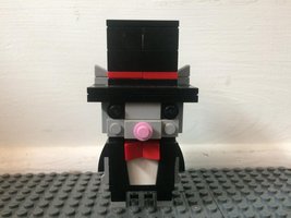 Набор LEGO cat in suit brickhead