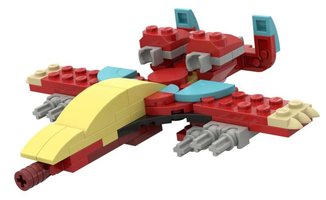 Набор LEGO MOC-193162 31145 A-10 Thunderbolt ('Warthog') 2 versions
