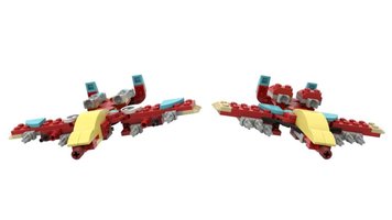 Набор LEGO 31145 A-10 Thunderbolt ('Warthog') 2 versions