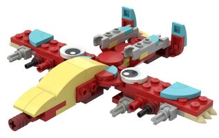 Набор LEGO 31145 A-10 Thunderbolt ('Warthog') 2 versions
