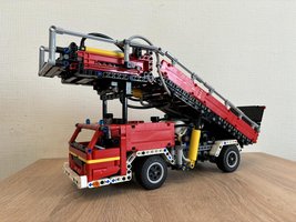 Набор LEGO MOC-193893 Airport Stair Truck