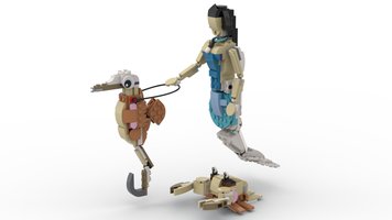Набор LEGO Adorable Mermaid  (LEGO 31137 Alternate)