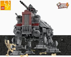 Набор LEGO MOC-194062 AT-TE walking 75337 mod