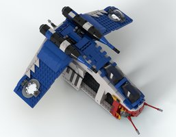 Набор LEGO Republic Gunship - Muunilinst style (listing part)