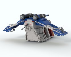 Набор LEGO Republic Gunship - Muunilinst style (listing part)
