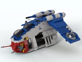 Набор LEGO Republic Gunship - Muunilinst style (listing part)