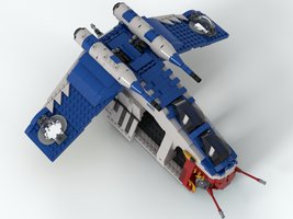 Набор LEGO Republic Gunship - Muunilinst style (listing part)
