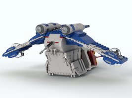 Набор LEGO Republic Gunship - Muunilinst style (listing part)