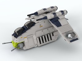 Набор LEGO MOC-194441 Republic Gunship - Wolfpack style (listing part)