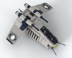 Набор LEGO Republic Gunship - Wolfpack style (listing part)