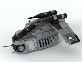 Набор LEGO MOC-194598 Republic Gunship - Stealth/Shadow style (listing part)