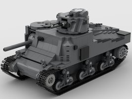 Набор LEGO MOC-194974 M3 Lee I - Medium Tank