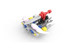 Набор LEGO MOC-195420 Mighty Morphin Power Rangers Power Blaster (MMPR, ???? ????????, ZyuRanger)