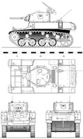 Набор LEGO M3A1 Stuart Light Tank