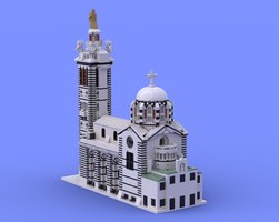 Набор LEGO Notre-Dame de la Garde - Marseille - France