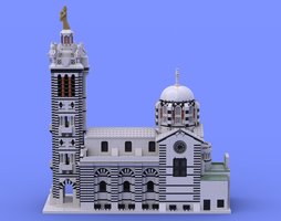 Набор LEGO Notre-Dame de la Garde - Marseille - France