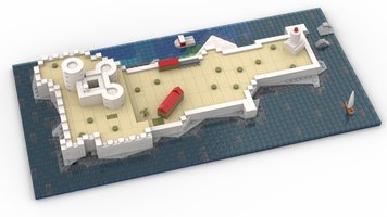 Набор LEGO Chateau d'If - The Count of Monte Cristo - Marseille - France