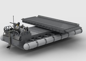 Набор LEGO MOC-196491 Timsach - EWK Giliois Bridgelayer