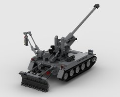 Набор LEGO MOC-196531 M107 SPG