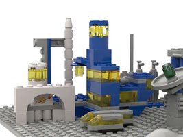 Набор LEGO Rocket base (microscale)