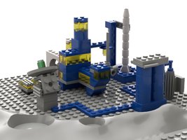 Набор LEGO Rocket base (microscale)