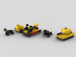 Набор LEGO MOC-201382 76901 - Evolution of Military Technology
