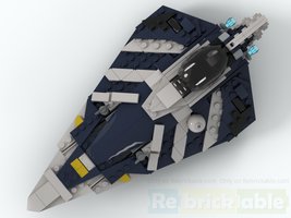 Набор LEGO Plo Koon's Starfighter - Alternate Build of 75388 & 31160