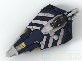 Набор LEGO Plo Koon's Starfighter - Alternate Build of 75388 & 31160