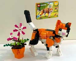 Набор LEGO MOC-232736 Calico Cat - 31129 Majestic Tiger alt build