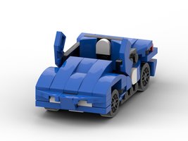 Набор LEGO MOC-83595 30343 Minifig Cabrio
